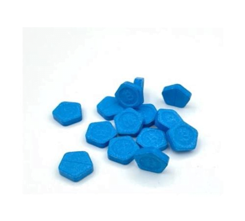 Blue Bliss Pellets 80mg 5MAPB / 20mg 2FMA / 2mg 5-MeO-MiPT